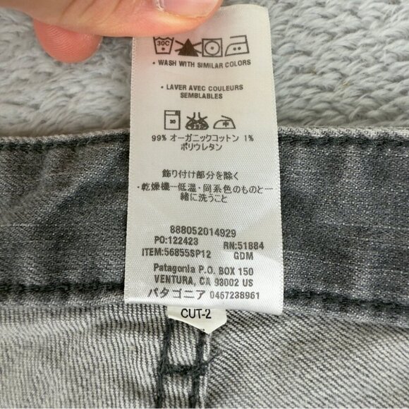 Patagonia Men's Size 39x29 Regular Fit Organic Cotton Jeans 56855 Style Number - Picture 4 of 11